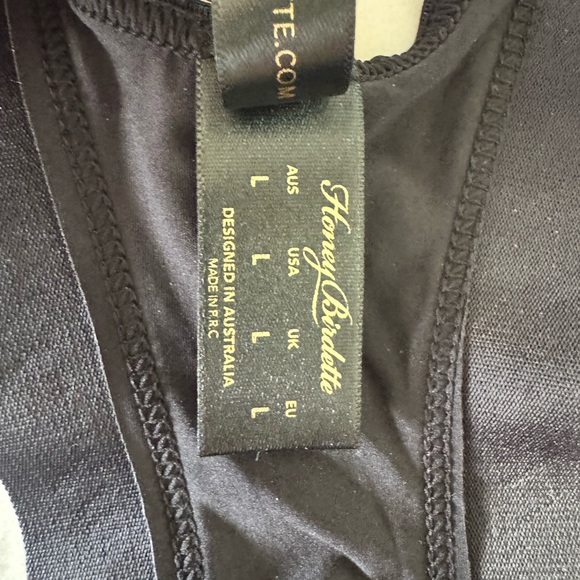 Honey Birdette - Essentials - Bralette/Black Crop Top - Picture 5 of 5